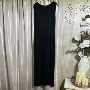 Tahari Black Sheath Maxi Dress for Cocktail